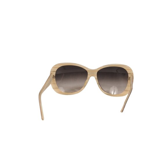 Judith Leiber Womens JL1036B Sunglasses Black Beige Butterfly Glasses y2k Round main image 9